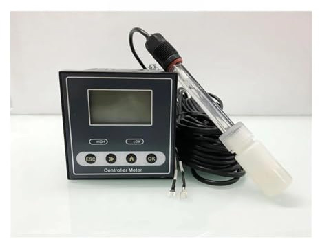 Misuratore del suolo, Misuratore di pH, regolatore online con RS485, uscita a basso prezzo, pH/EC idroponico automatico(Oranje)