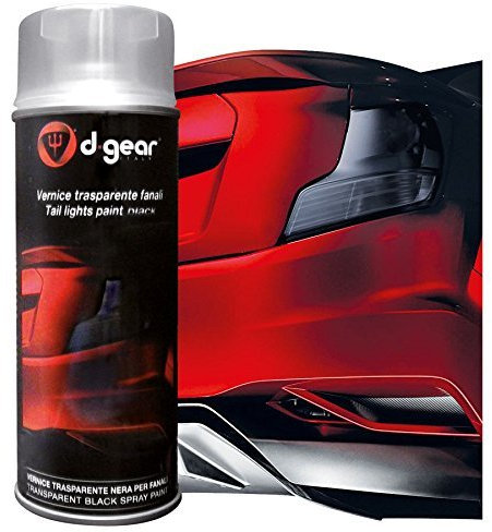 Vernice per fanali trasparente oscurante Nera - Auto Moto Scooter Barca
