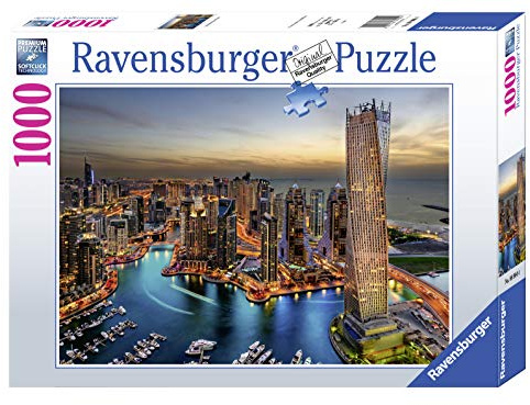 Ravensburger Puzzle 88904 - Dubai Marina - 1000 Teile Puzzle für Erwachsene und Kinder ab 14 Jahren