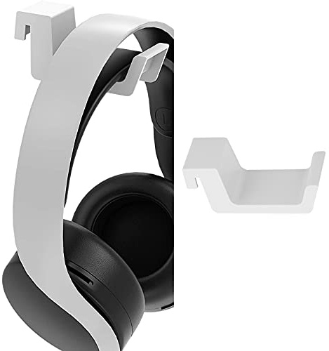 Topiky Kopfhörerhalter für PS5, Kopfhörerständer Aufhänger Headset Haken Regalständer für PS5 Spielekonsole