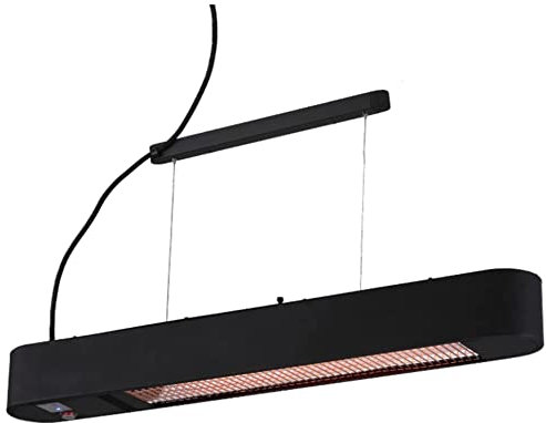 Chauffage Infrarouge Electrique Commercial Intérieur Extérieur Chauffage Infrarouge Electrique Mural Radiant Radiant Monté Au Plafond 1500w A Noir