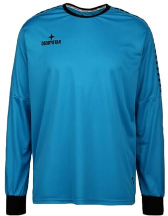 Derbystar, TW-Trikot Hyper, Fußball Langarmtrikot (blau, Gr. M, Regular, Regular)