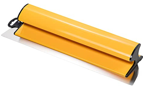 Flächenspachtel Malerspachtel 40 cm rostfrei mit Kunststoffgriff | Zum Auftragen, Abziehen und Glätten von Spachtelmasse auf Wand und Decke – 40 cm Arbeitsbreite, rostfreies Blatt