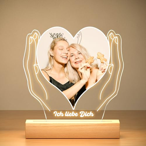 KoxSmar Personalisierte Geschenke für Frauen, Personalisierte Bilderrahmen mit Foto, Personalisierter Bilderrahmen, Personalisierte Geschenke für Mama
