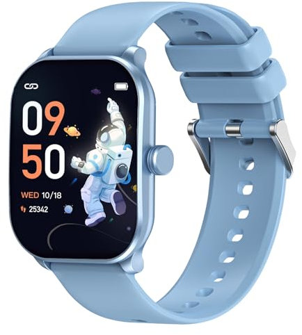 Tynggko Fitness Tracker per Bambini, Smartwatch per Bambini Frequenza Cardiaca, Monitor del Sonno, 65 Modalità Sport, Allarmi, Orologio Intelligente per Bambini Ragazzi e Ragazze Regalo 10+