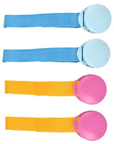 SUPVOX 4piezas Clip Para Manta Pinzas Antideslizantes Para Mantas Cochecitos y Ropa De Bebe Para Paseos Cochecito o Silla De Paseo