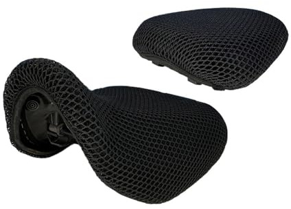 Coussin Selle Moto Gel pour Royal pour Enfield pour Himalayan 450 2024- Housses De Siège De Moto Housse De Siège Coussin De Protection De Siège Housses De Siège À Flux d'air