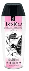 Shunga TOKO Aroma, Lubricante Íntimo con Aroma a Frambuesa, 165 ml