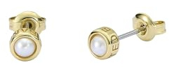Ted Baker Sinee Mini Pearl Stud Earrings for Women (Gold/Pearl)
