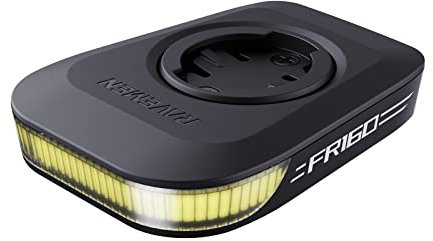 RAVEMEN FR160 Compatible with Garmin/iGPSPORT/COOSPO Cycling Computer, IPX6 Waterproof Auxiliary Light with Side Visibility Warning Flash Light for Riding Safety (Patent Protected)