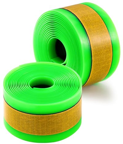 Julai Doublures de Pneu de vélo de Montagne, Chambres à air Plat Autocollantes, Protection Anti-crevaison, Compatible avec 20 24 26 28 29 (29x1.5-2.2)