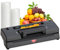 Precision Vacuum Sealer,120W Powerful 90Kpa Sealer For Food Storage,Household 8-in-1 Function,Easy Hand-Lock,Double Pump Vacuum Sealer Machine with Bags Storage, Built-in Cutter,Black Color