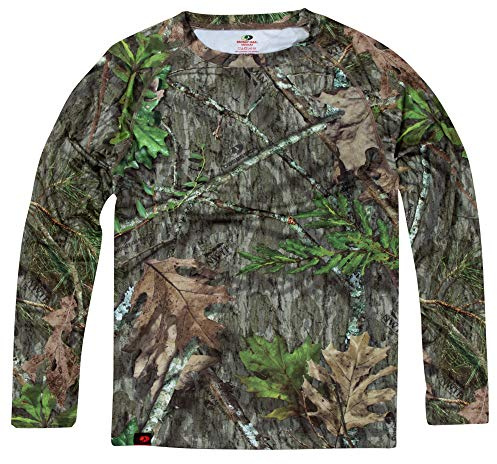 Mossy Oak Camo Hunting Shirts for Men Long Sleeve