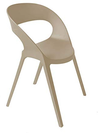 Resol Group Design-Stühle, für drinnen und draußen, 2 Stück