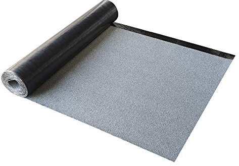 Isolbau Schweißbahn PYE PV 200 S5 beschiefert - Bitumenbahn SBS modifiziert zur Dachabdichtung - Grau, 1 x 5 m² Rolle