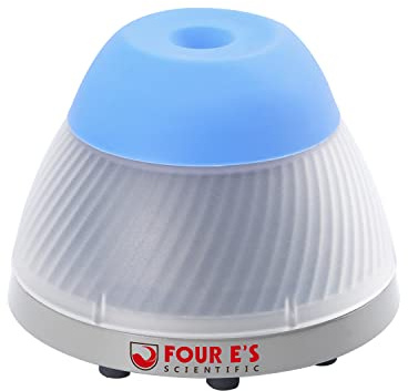 PRECIPETTE 5000rpm Mini Vortex Mixer Schüttler Paint Shaker Mischer 5000UpM Farbschüttler Farbmixer für Acrylfarben Citadelfarben Nagellacke Wimpernkleber Blau