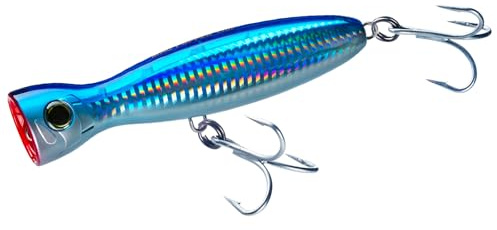 Yo-Zuri R1370-HB: Mag Popper (F) 130 mm, Blaue Rückseite