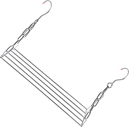 Zerodeko Wäscheständer Edelstahl 40cm Kompakt Platzsparend Für Balkon Socken Schuhe Trockner Mit Hoher Tragfähigkeit
