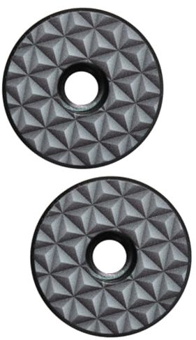 Milisten 2stücke Aluminium Legierung Steuersatz Deckel Für Mountainbike Hochfeste Leichte Konstruktion Druckbeständig Einfach Zu Montieren Für Gabelkopf Für Radfahrer