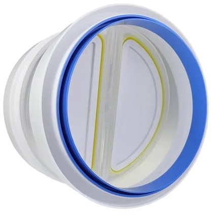 1 clapet Anti-Retour for hotte de Cuisine for Conduit 150/160/180 mm, Double clapet Anti-Retour, Sortie de contrôle, système d'air Frais(Style B)