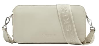Liebeskind Berlin Damen-Umhängetasche „Clarice M“ – Crossbody Bag Damen aus Leder mit verstellbaren Schulterriemen – Damen-Schultertasche, großzügige Fächer mit Reißverschluss und Knopfverschluss