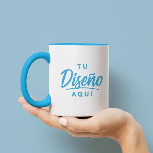 Taza Personalizada con Foto o Texto - Capacidad 350 ml, Impresión de Calidad - Apta para Microondas y Lavavajillas - Regalo Ideal para el Día de la Madre - Personaliza sin Límites
