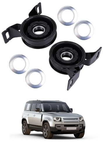 LICHENGTAI 2 unids eje de transmisión trasero centro soporte compatible para Land Rover Freelander L314 2000-2006 cojinete eje articulado eje eje cardán ADJ138001 TOQ000040