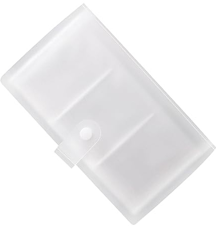 BESTOYARD Visitenkartenhalter Aus Transparentem Material 120 Steckplätze Namenskarten Organizer Für Büro Und Alltag Klarer Visitenkarten Träger Mit Praktischem Design