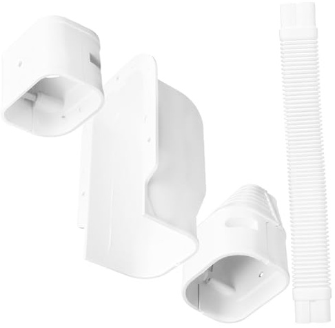 Ciieeo de Línea de Aire Acondicionado Juego para Protección y Decoración Incluye de Tubería Conector y Manguera de Diseño Moderno y para Sistemas de Aire Acondicionado y Calefacción