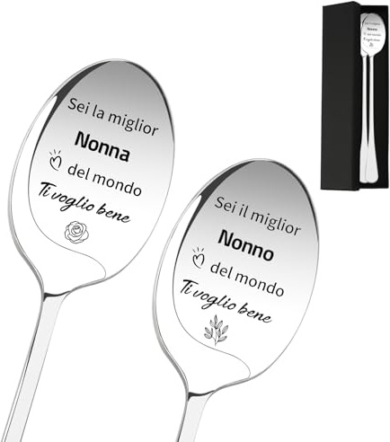 Regalo Nonni,Regalo Nonni Natale,Regali Nonno,Cucchiaio Della Nonna E Del Nonno,Festa Dei Nonni Idee Regalo,Regalo Festa Dei Nonni,Regalo Nonna Compleanno,Idee Regalo Nonna Natale