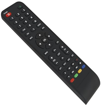 VINABTY Telecomando Sostitutivo compatibile con STRONG decoder SRT7404 SRT7405 SRT7406 SRT7407 SRT7007 SRT7403 SRT8212 SRT7501 SRT8527 SRT3000 SRT7555 SRTR8541 SRT7511 SRT8525 SRT8526