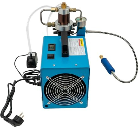 Compresseur d'air électrique haute pression de 1800 W, équipé d'une valve de sécurité, d'un compresseur de 100 litres de grande capacité, convient pour les applications automobiles, les valves, les