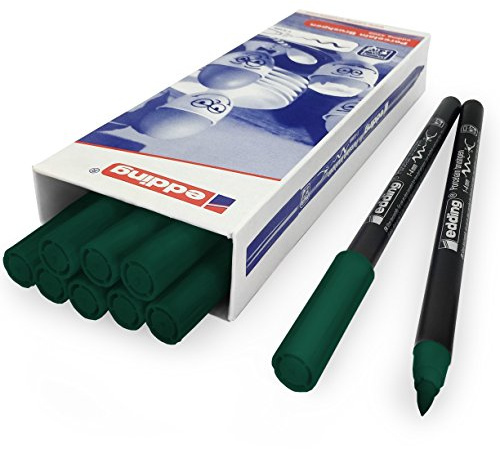 Edding 4200 Porzellan-Pinselstift, 1-4 mm, 10 Stück, grün #4