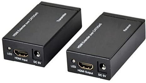 EWENT KIT EXTENSOR HDMI POR CABLE UTP HASTA 60 METROS