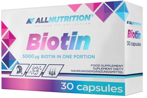 Allnutrition Biotin, 5000mcg - 30 Kapseln