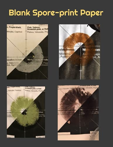 Blank Spore-Print Paper: For Mushroom Lovers
