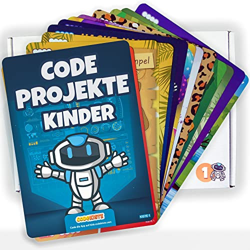 CodeKiste - Programmieren Lernen für Kinder mit echten Apps und Spielen - Für Anfänger entwickelt: Informatik und Javascript Programmierung für Kids (Kiste 1 von 12) Nr. 1