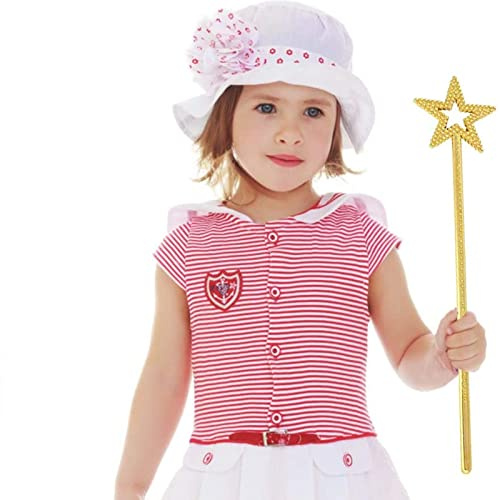 Ahuuen Bacchetta per Bambini, Argento Dorato 13 Pollici Bacchetta Stella, Fata Principessa Angelo Bacchetta bastoni per Ragazze Costume Festa di Compleanno Matrimonio Halloween Natale