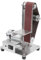 Levigatrice a Nastro Mini 775 Levigatrice a Nastro Elettrica Motore Levigatrice Fai Te Rettificatrice Perpendicolarità Regolabile 9000 Giri/min, Doppi Cuscinetti (Spina europea)