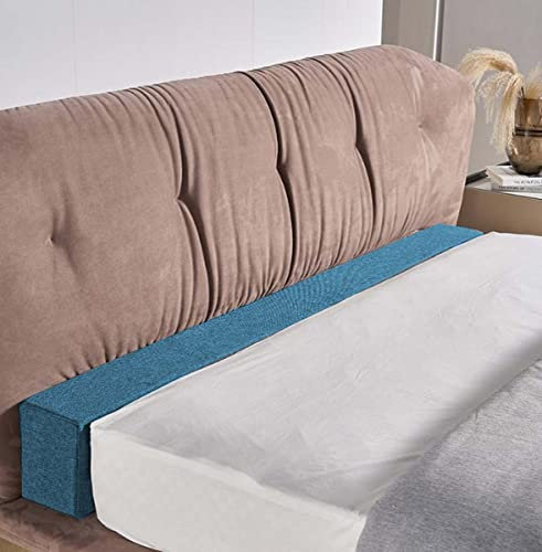 Lückenfüller für lange Betten, rechteckige Nackenrolle, schließt die Lücke, Matratzenverbinder, individuelles Kopfteilkissen, Lückenfüller, Bettbrücke, Doppelbett zu King-Bett, weiche Armlehne (150 x