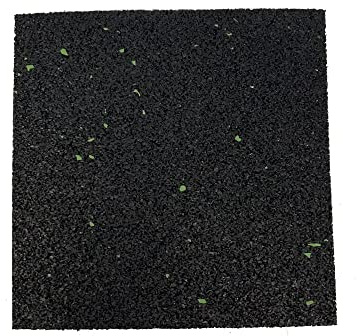 25 Stück Terrassenpads 150x150 mm Pads für Terrasse in 4 mm stark Gummigranulat
