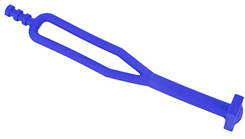 Akozon Sangle en Caoutchouc Latérale, Accessoire de Montage de Moto pour Sangle de Batterie en Caoutchouc pour Béquille Latérale (BLUE)