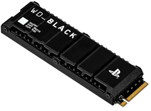 WD BLACK 1TB SN850P NVMe SSD, Read: 7300MB/s and Write: 6300MB/s, Licensed for PS5 Consoles - WDBBYV0010BNC-WRSN