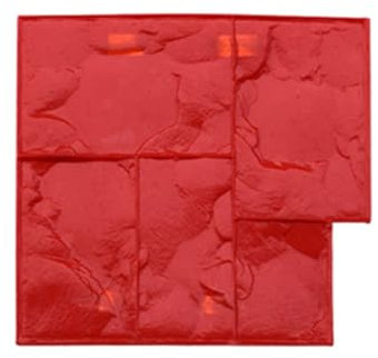UrbanUp Molde Piedra Estampado de Hormigón de Poliuretano Duradero, Acabados con Estampado de Flores de Piedra para Aceras Y Paredes, Moldes para Estampado de Hormigón con Patrones Realistas
