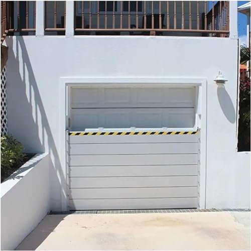 KEHSF Barrière de Protection Contre Les inondations pour Porte de Garage/Maison/Portes, 2 pi/3 pi/4 pi/5 pi/6 pi de Haut, système de prévention des inondations Robuste, Facile à Installer et à dém