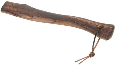 BEBEMOKO Holz Axtgriff Ersatz Beilstiel Aus Massivem Holz Gebogenes Design Für Sicheren Griff Komfortabel Und Langlebig Einfache Montage Praktischer Ersatzgriff Für Kleine Äxte Und Beile