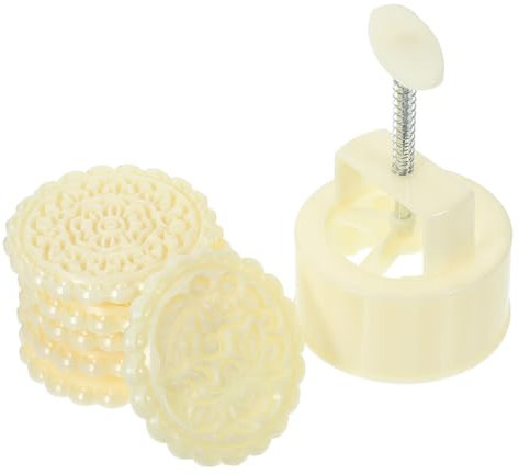 Cabilock 1ensemble Moule à Gâteau Pour Moon Cake De Moule Forme De Lune Pour Pâtisserie Maison Et