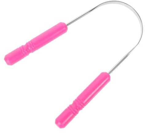 Healeved Puliscilingua in Acciaio Inox Raschietto per Lingua Multifunzionale Portatile Strumento la Pulizia della Lingua per Adulti Igiene Orale Quotidiana Rimozione Patina e Alito