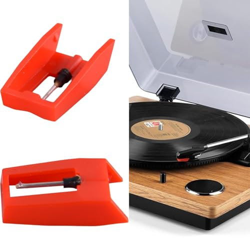 2-Piece Turntable Needles,Turntable Diamond Replacement Stylus Needles,Record Player Needle Replacement,Compatible with Vinyl Record Player, LP, Phonograph