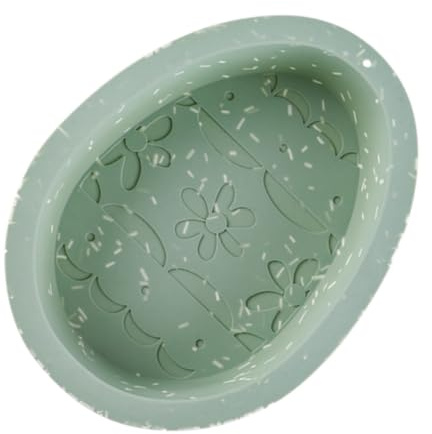 Garneck Silikonform Für Schokoladenkuchen -Backform Mit Hase Und Ei Für Backofen Und Mikrowelle Hitzebeständig Bis 230 °C Für Diy-Süßigkeiten Seifen Cupcakes Und Babyparty-Deko
